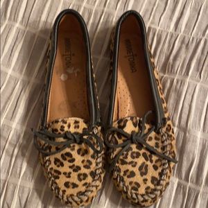 Leopard Print Minnetonka